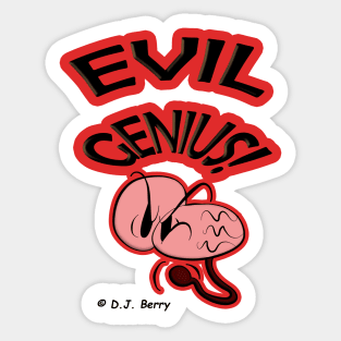 Evil Genius Sticker